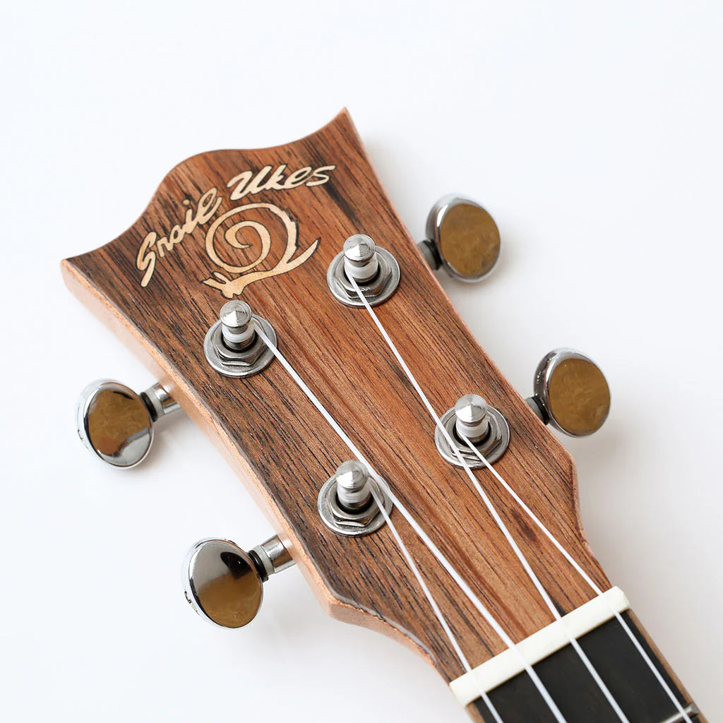 Snail UKC-T483EQ Electro Acoustic Ebony Concert Ukulele c/w EQ & Tuner