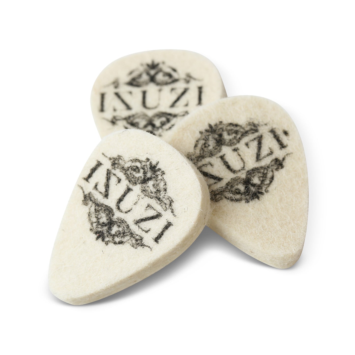 ISUZI KUP-30 3 Felt Ukulele Plectrums