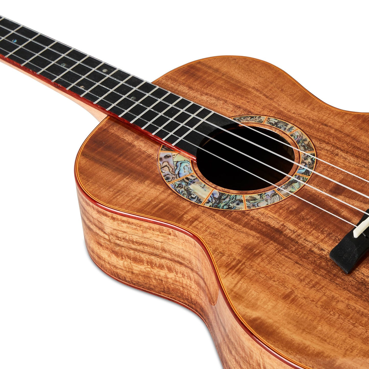 Snail S60T Solid Flamed Acacia Tenor Ukulele