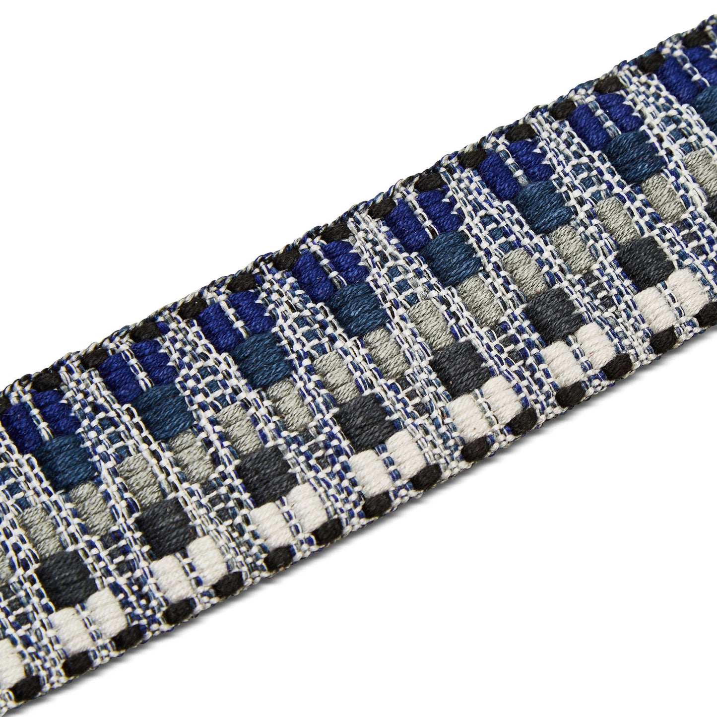 ISUZI UKLL-50 Premium Black/Blue Pattern Ukulele Strap