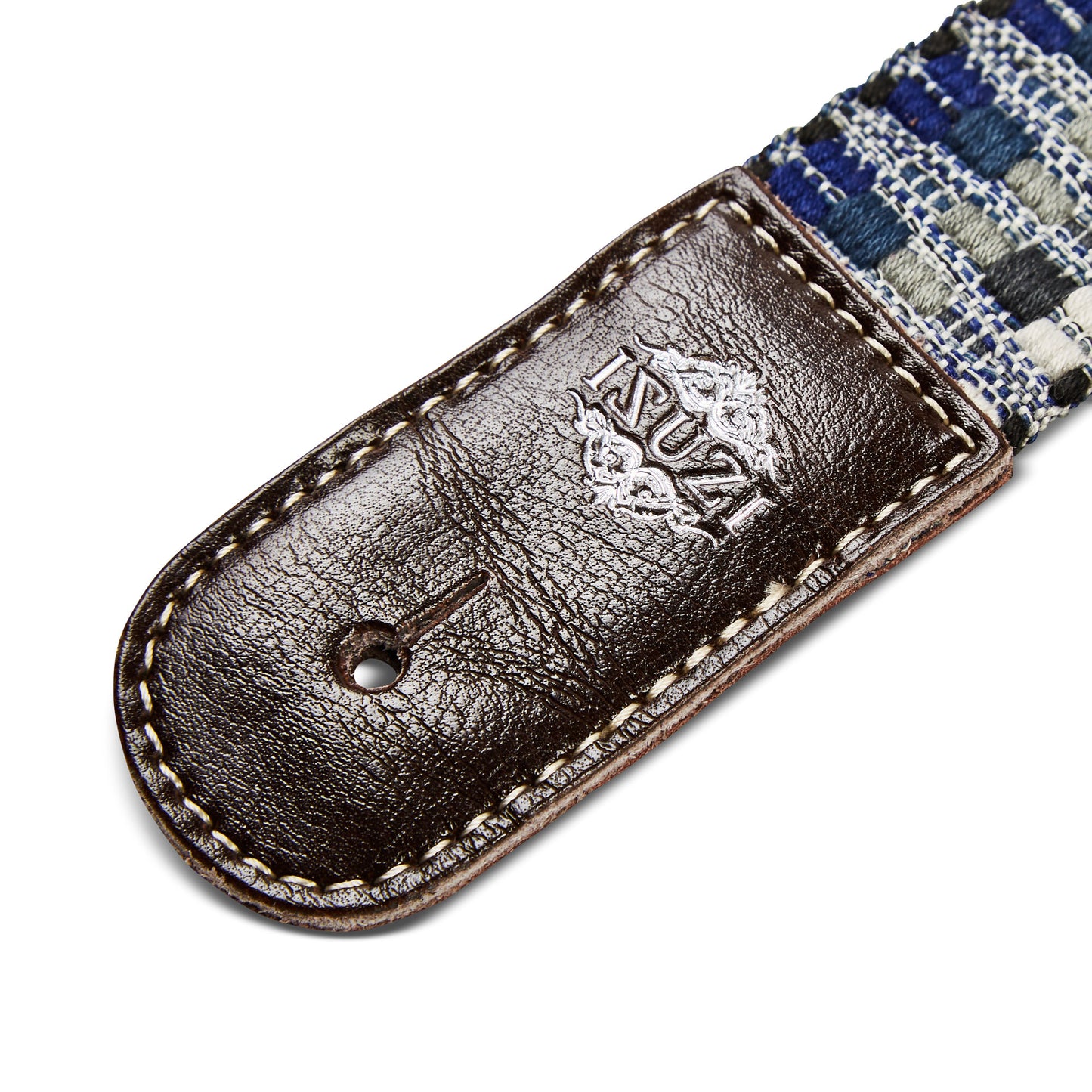 ISUZI UKLL-50 Premium Black/Blue Pattern Ukulele Strap