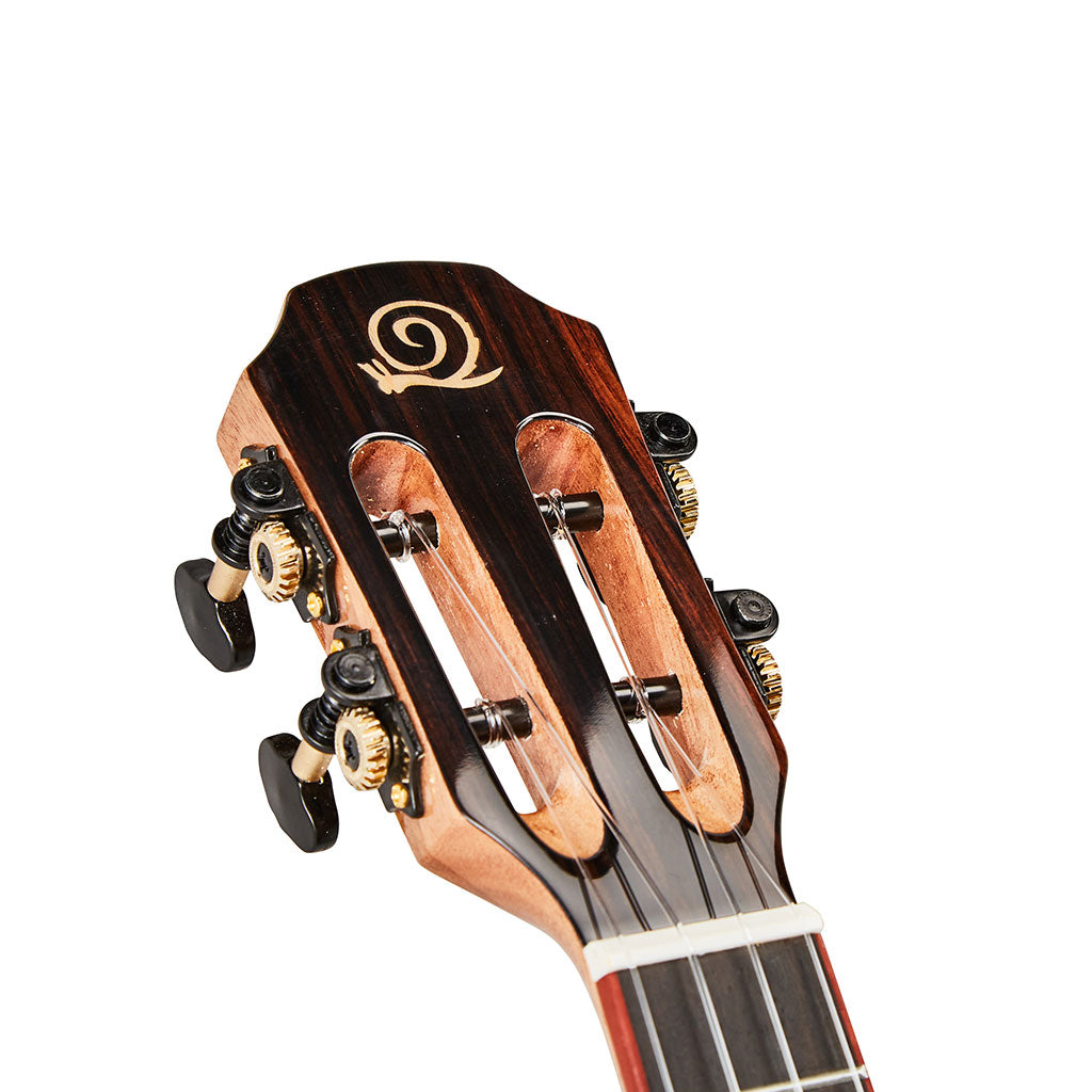 Snail S20C Solid Flamed Acacia Concert Ukulele