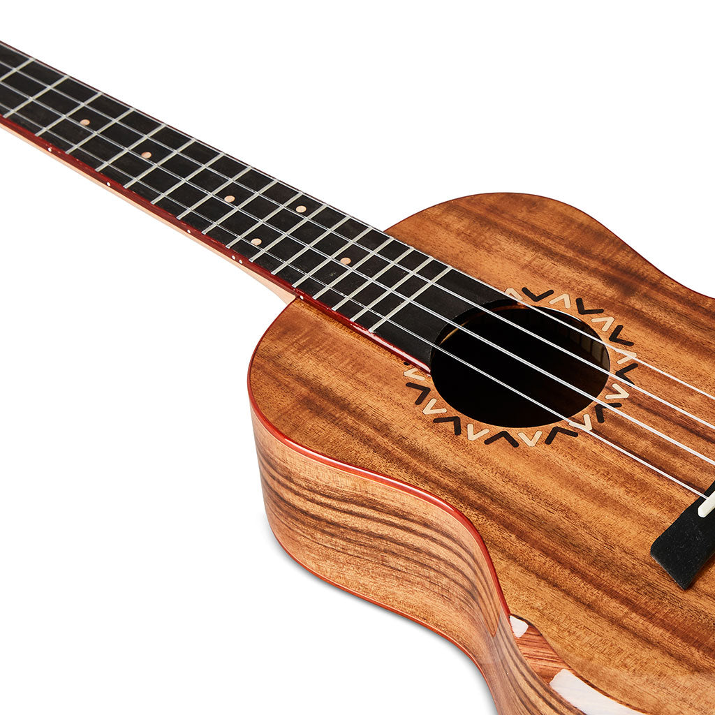 Snail S20T Solid Flamed Acacia Tenor Ukulele