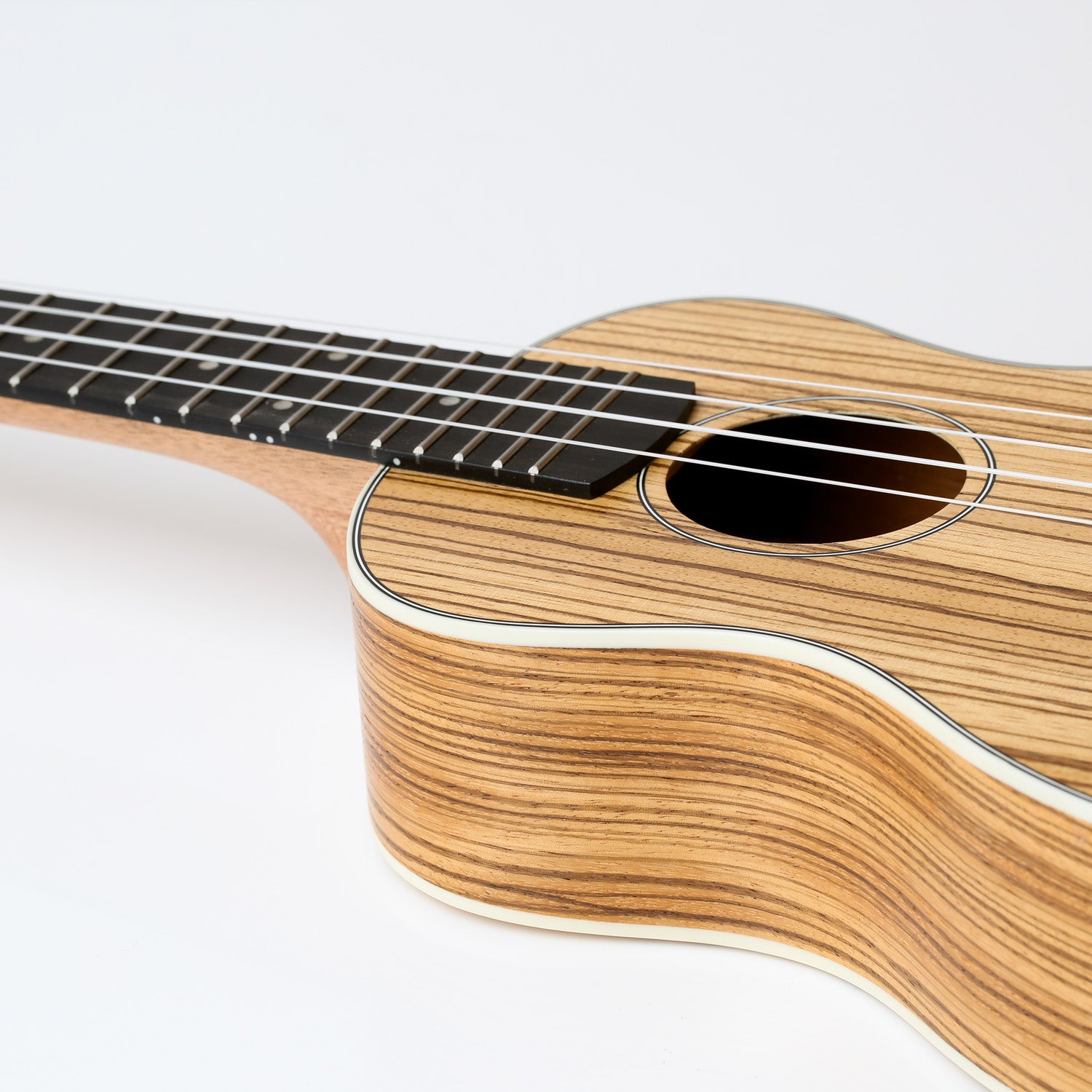 Snail UKC-480E Zebrawood Concert Ukulele
