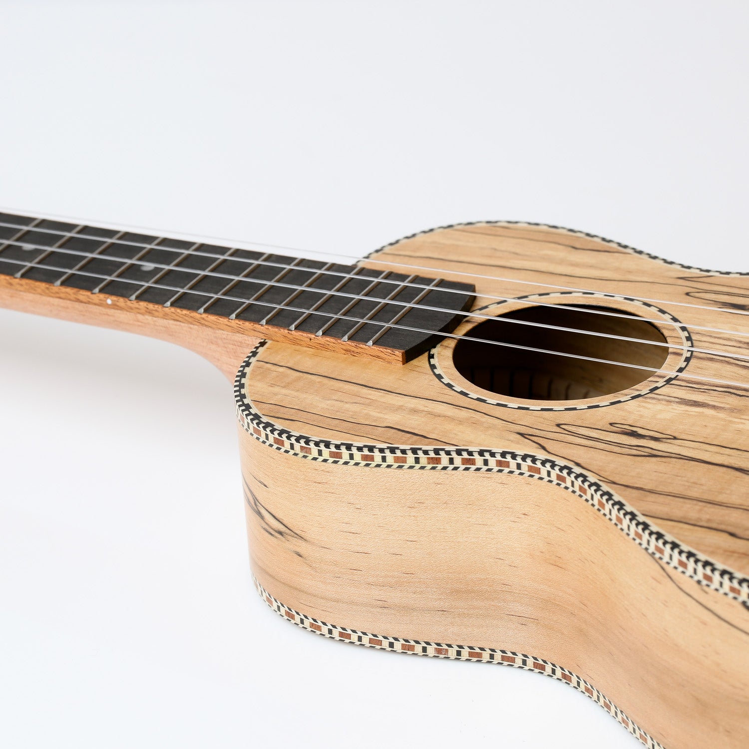 Snail UKC-490E Spalted Maple Concert Ukulele
