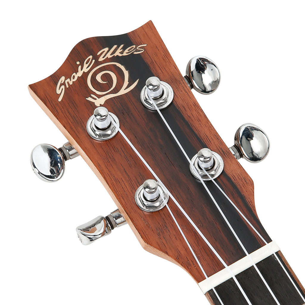 Snail UKT-528EQ Zebrawood Electro-Acoustic Tenor Ukulele