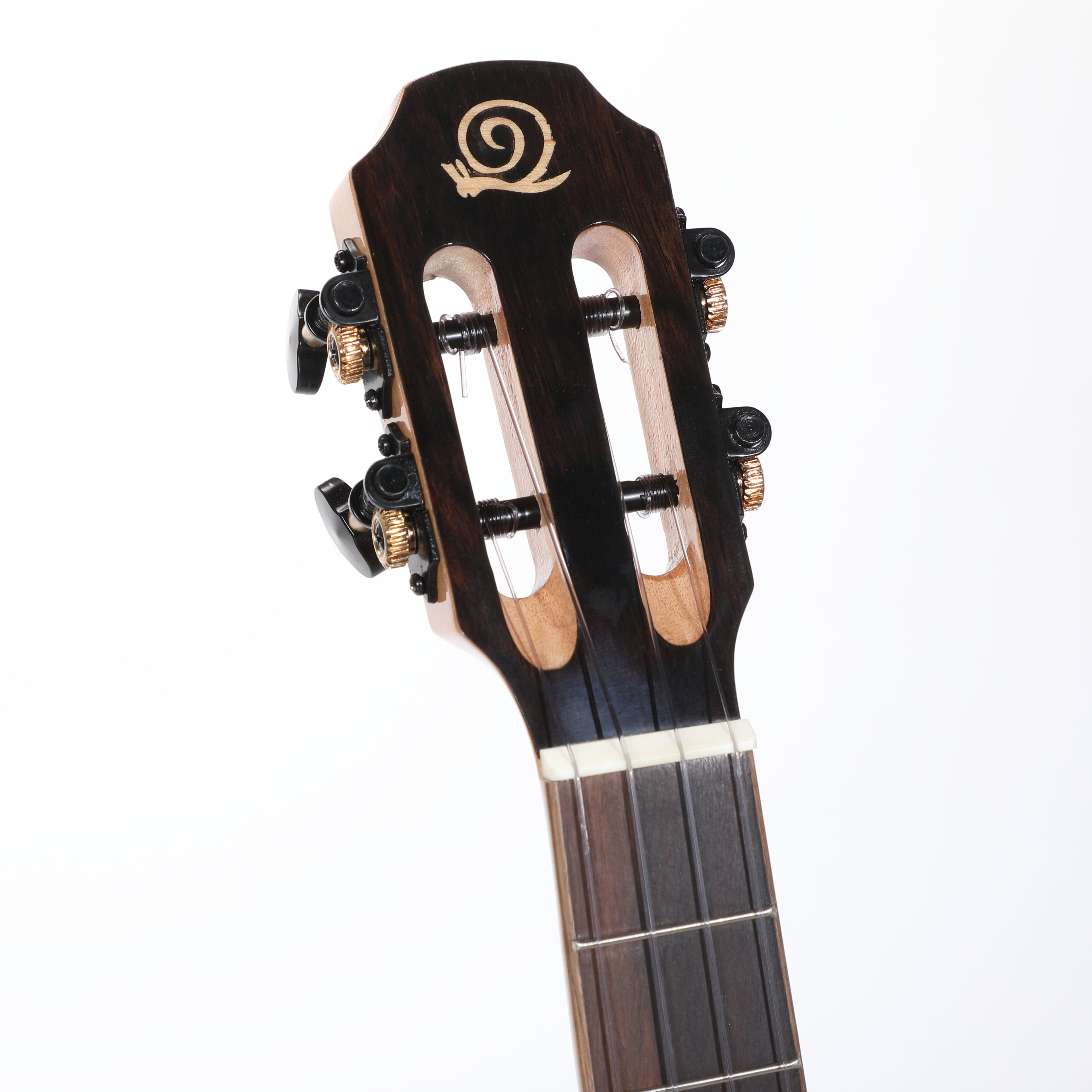 Snail BHC-5BEQ -  Solid Spruce Top, Electro Baritone Ukulele, 38MM Nut