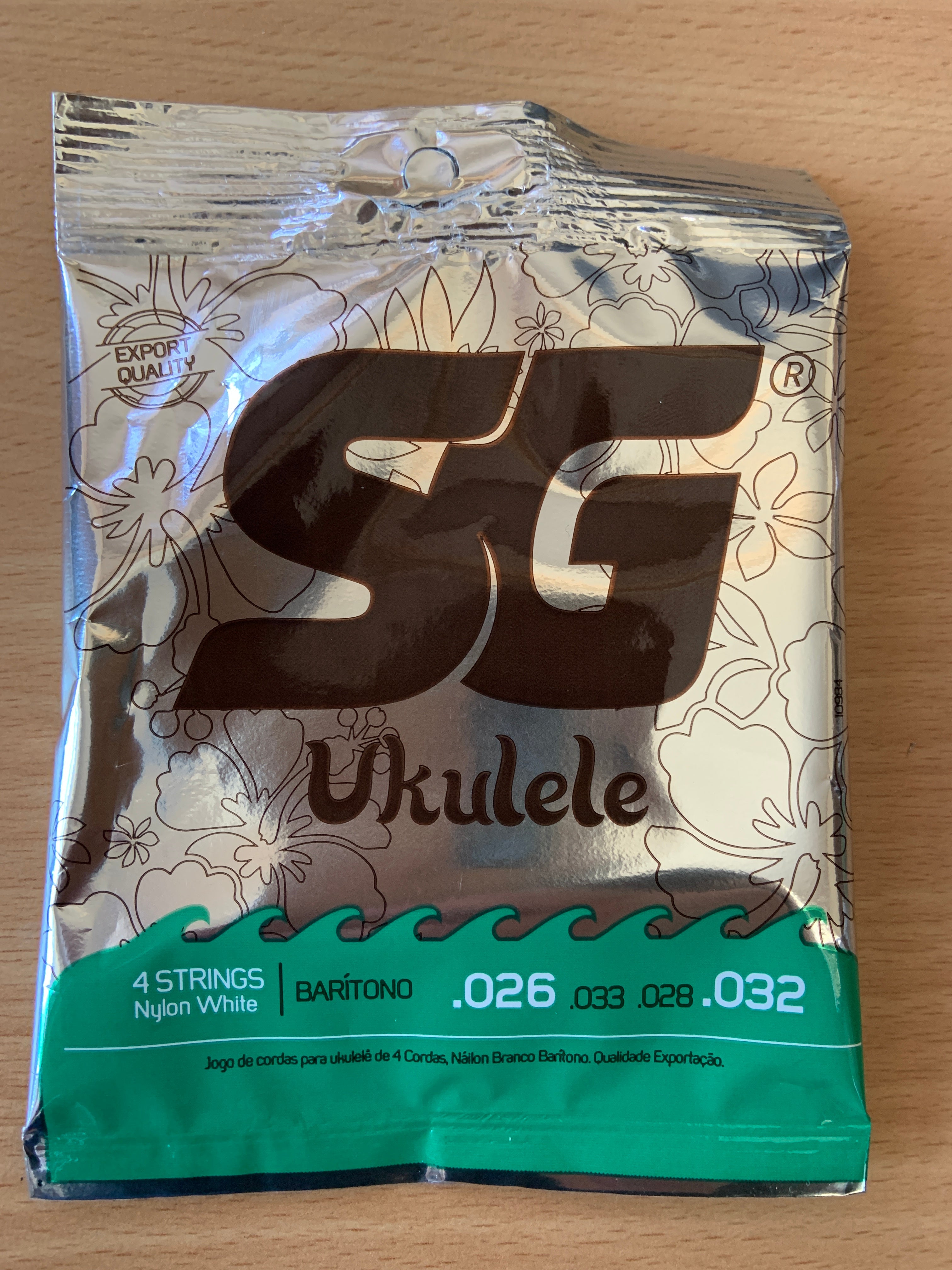 SG Nylon Ukulele Strings Box (Pack of 6 Strings)