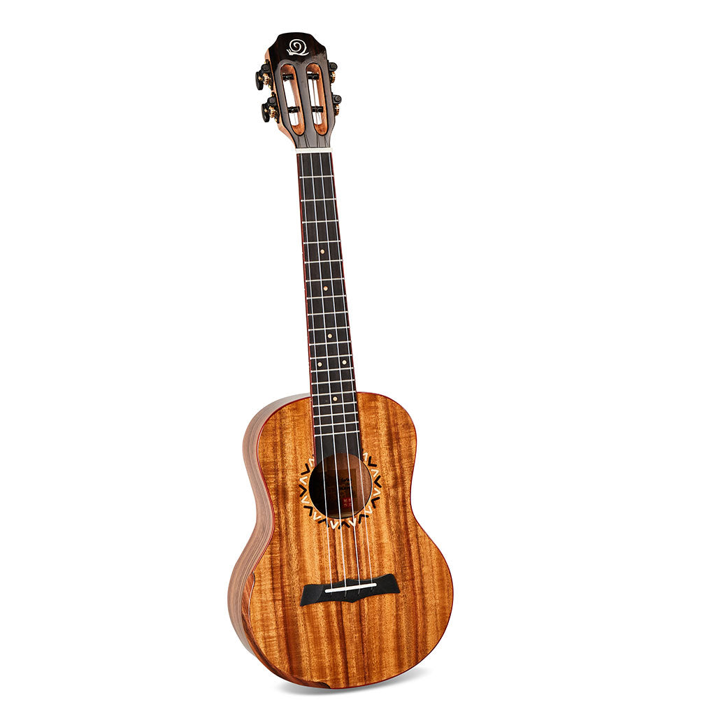 Snail S20TEQ - All Flame Acacia, Tenor Ukulele, Electro