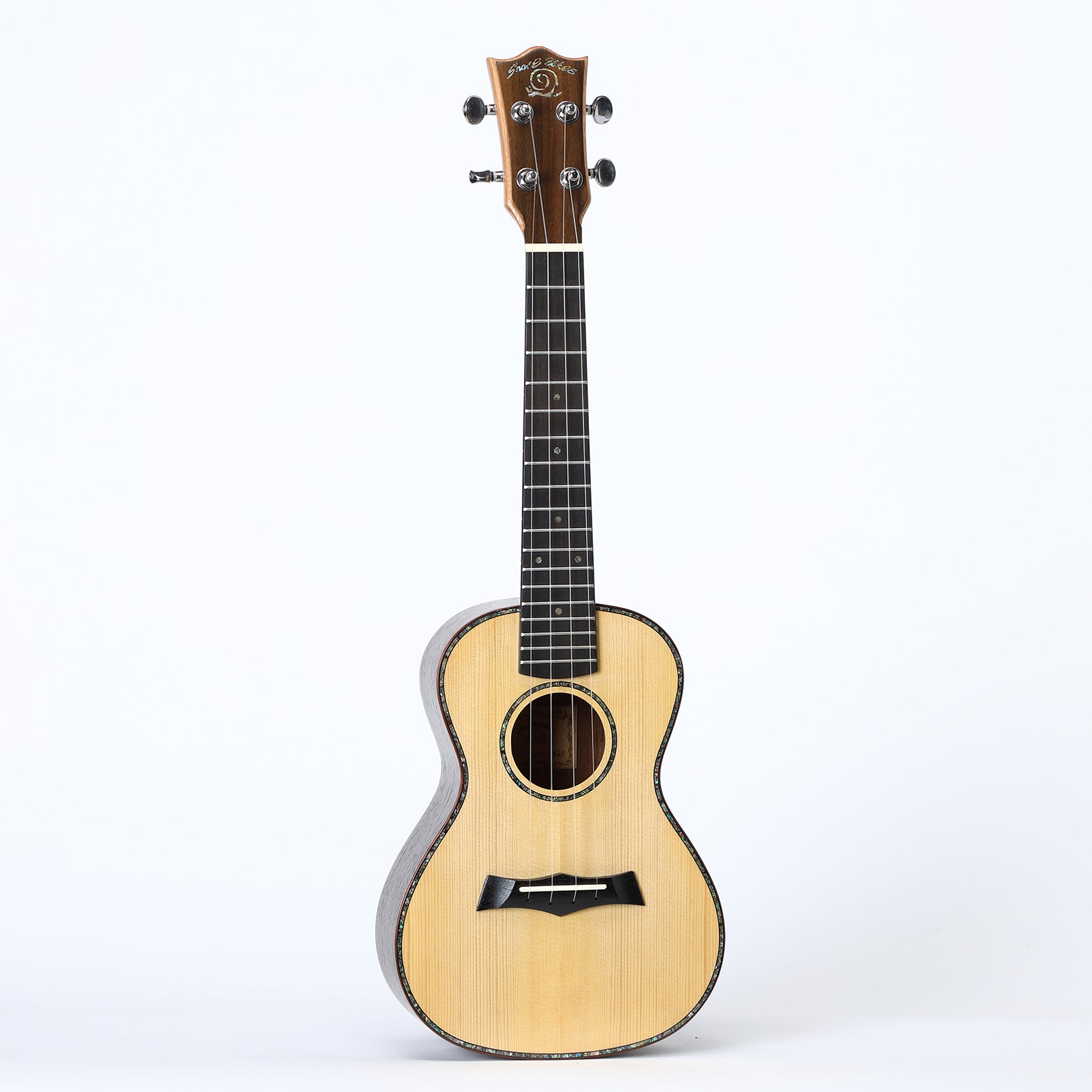 Snail UKC-420 Solid Spruce Concert Ukulele, Rose Wood Laminate