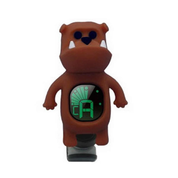 Swiff B71 Bull Dog - Brown Chromatic Tuner for Guitar, Bass, Ukulele & Violin