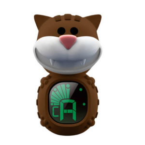 Swiff B72 Cat - BROWN Chromatic Tuner for Guitar, Bass, Ukulele & Violin