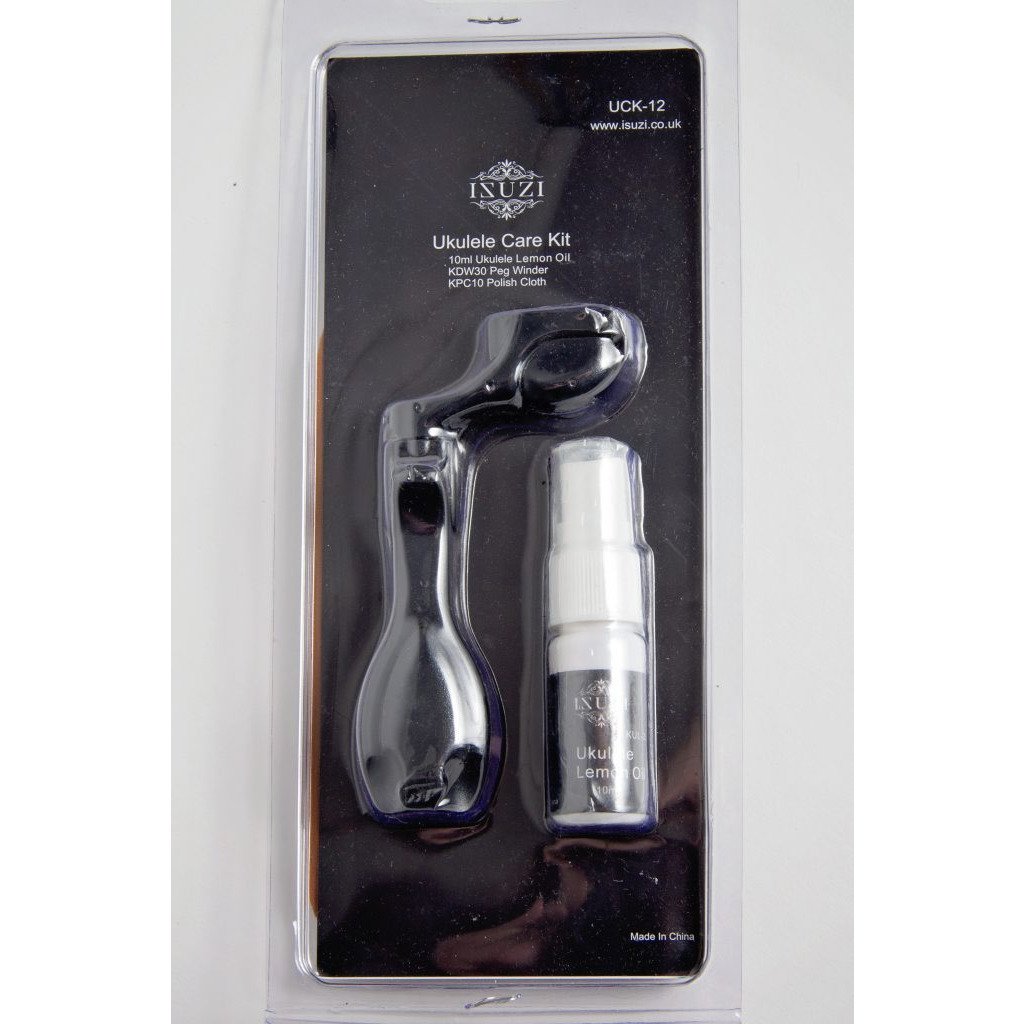 ISUZI Ukulele Care Kit with Lemon Oil UCK-12