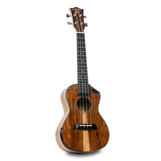 Snail SR-04CE Solid Acacia Concert Ukulele