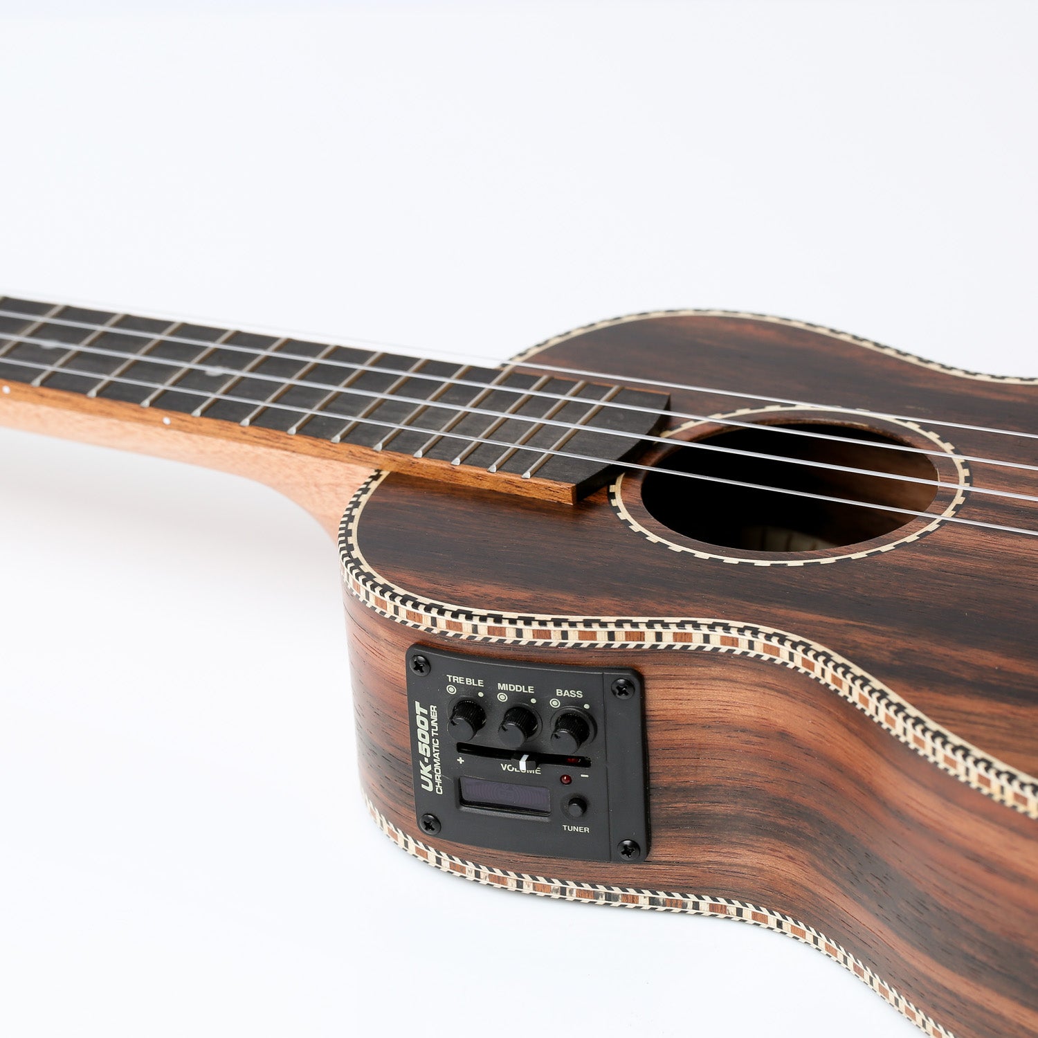 Snail UKS-E220EQ Ebony Electro-Acoustic Soprano Ukulele