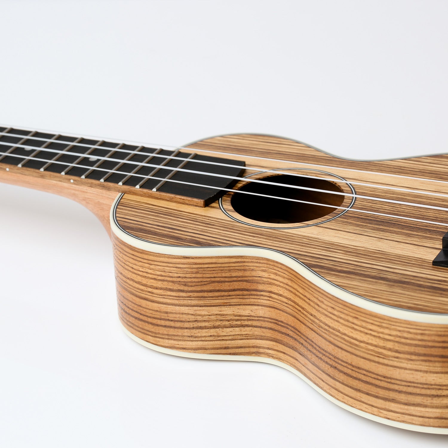 Snail UKS-215E Zebrawood Soprano Ukulele – Snail-Ukulele.com