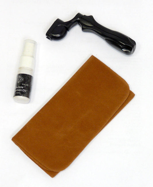 ISUZI Ukulele Care Kit with Lemon Oil UCK-12